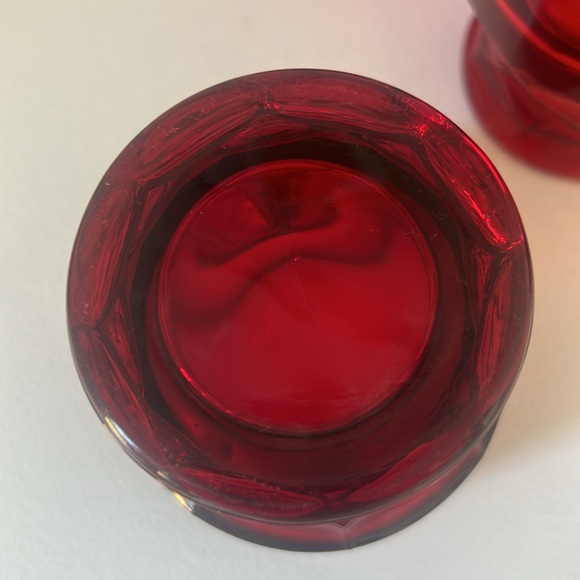 Vintage honeycomb glassware - Picture 4 of 5